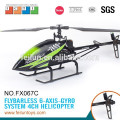 2. 4 G 4CH gros ABS lame unique hélicoptère rc jouet dirigeable rc passe-temps avec gyro